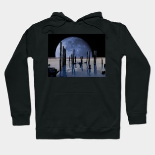 Surreal Moon Hoodie